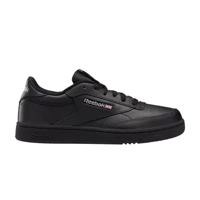 Pre-owned Reebok Club C Big Kid 'black Charcoal' | Kid's Size 6.5