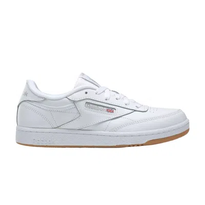 Pre-owned Reebok Club C Big Kid 'white Gum' | Kid's Size 7