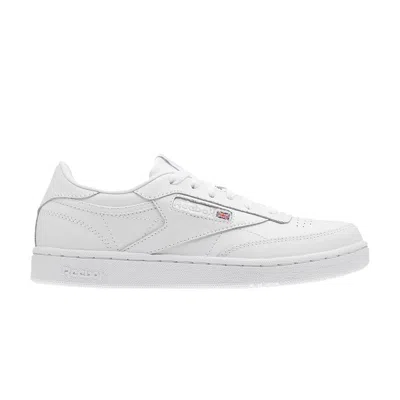 Pre-owned Reebok Club C Big Kid 'white Sheer Grey' | Kid's Size 4.5