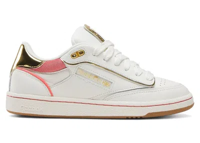 Pre-owned Reebok Club C Bulc Angel Reese (women's) Sneakers In Chalk/sunset Coral In Multi