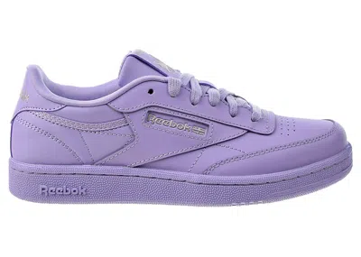 Pre-owned Reebok Club C Cardi B Coated Quartz Sneakers In Crisp Purple/quartz Met
