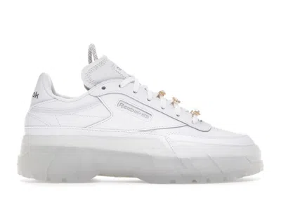 Pre-owned Reebok Club C Cardi B (women's) Sneakers In Footwear White