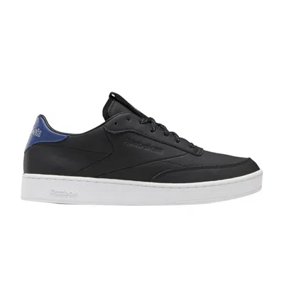 Pre-owned Reebok Club C Clean 'black Batik Blue' | Men's Size 12