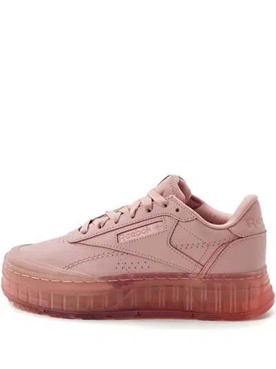 Reebok Club C Double Geo "smokey Rose" Sneakers In Pink
