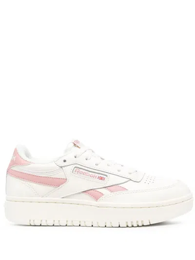 Reebok Club C Double Low-top Sneakers In Chalk Pink