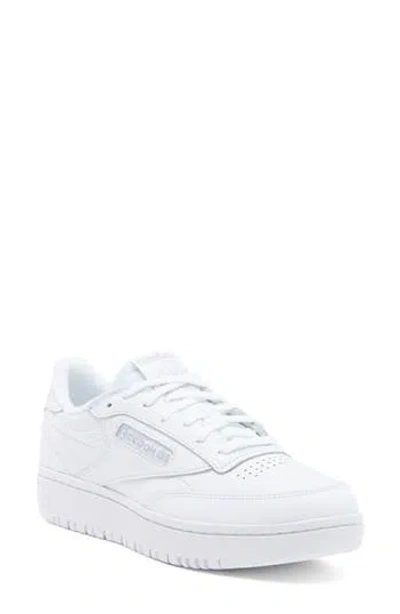 REEBOK REEBOK CLUB C DOUBLE PLATFORM SNEAKER