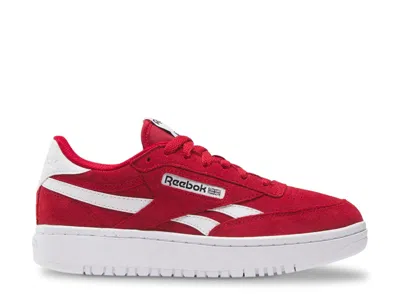 Reebok Club C Double Revenge Sneaker In Red