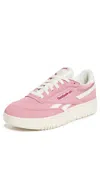 Reebok Club C Double Revenge Sneakers Rose/chalk/chalk In Rose/chalk/chalk