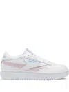 Reebok Club C Double Revenge "white/pink" Sneakers In White