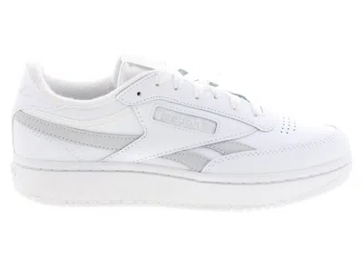 Pre-owned Reebok Club C Double Revenge (women's) Sneakers In Footwear White/pure Grey In Multi