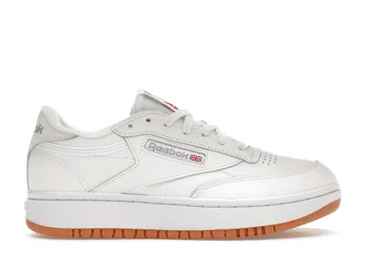 Pre-owned Reebok Club C Double (women's) Sneakers In White/gum
