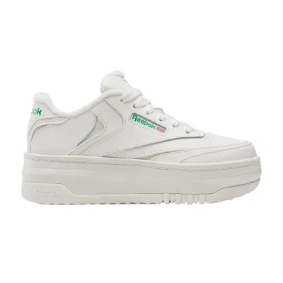 Pre-owned Reebok Club C Extra Little Kid 'chalk Glen Green' | White | Kid's Size 13.5
