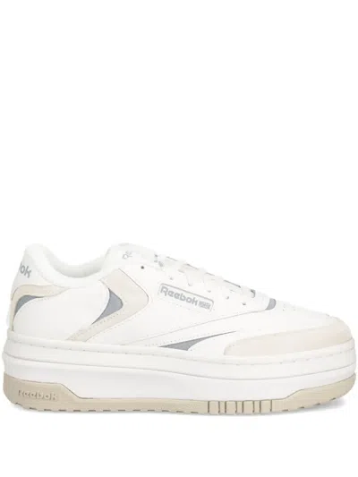 Reebok Club C Extra Sneakers In White / Vintage Blue / Moonstone