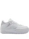 Reebok Club C Extra "white/luminous Lilac" Sneakers In White