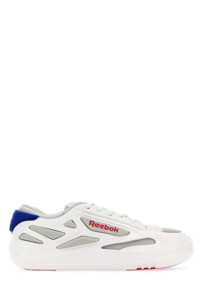 Reebok Cut-out Club Sneakers With Reinforced Toe In Bianco