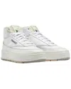 Reebok Club C 85 Extra Sneakers In Chalk With Green Detail-white In White