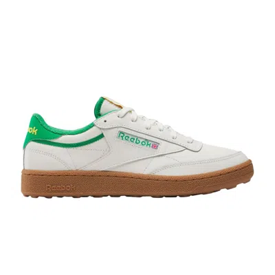 Pre-owned Reebok Club C Golf 'chalk Classic Green Gum' | White | Men's Size 7