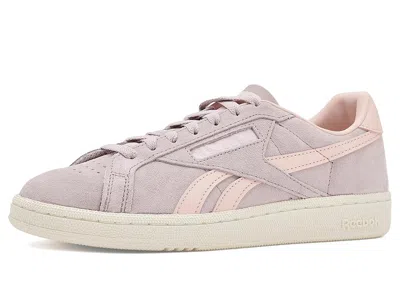 Reebok Club C Grounds Suede Logo Sneakers In Pink