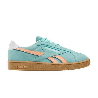 Pre-owned Reebok Club C Grounds Uk 'ai Aqua Sunkissed Orange Gum' | Blue | Men's Size 11