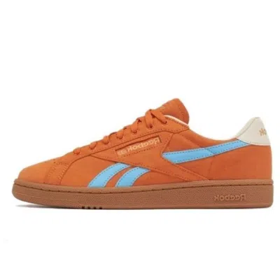 Reebok Club C Grounds Uk 'orange Brown Blue'