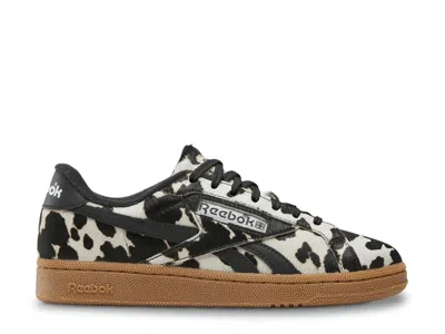 Reebok Club C Grounds Uk Sneaker In Animal Print