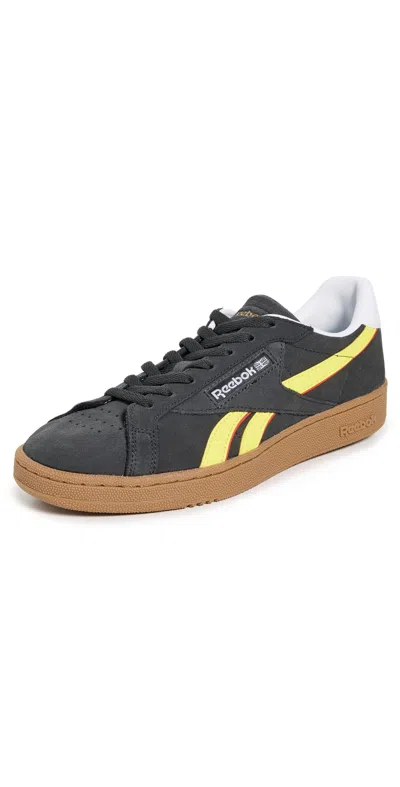 Reebok Club C Grounds Uk Sneakers Black/electric Yell