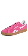 Reebok Club C Grounds Uk Sneakers True Pink/digital Gleam/gum In True Pink/digital Gleam/gum
