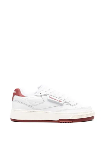 Reebok Club C Lace-up Sneakers In White