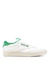 Reebok Club C Leather Sneakers In Green