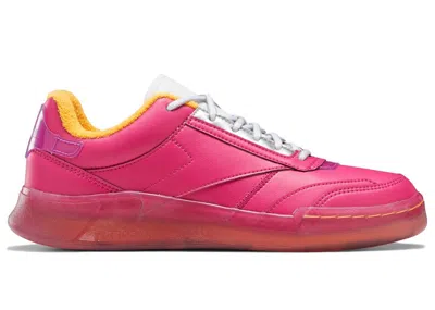 Pre-owned Reebok Club C Legacy The Jetsons Jane Jetson Sneakers In Brilliant Pink/footwear White/grape Punch