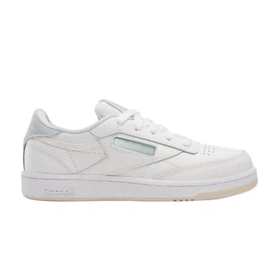 Pre-owned Reebok Club C Little Kid 'chalk Feel Good Blue' | White | Kid's Size 3