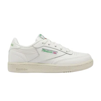 Pre-owned Reebok Club C Little Kid 'chalk Glen Green' | White | Kid's Size 1