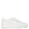 Reebok Club C Ltd Cracked Leather Low-top Sneakers In White