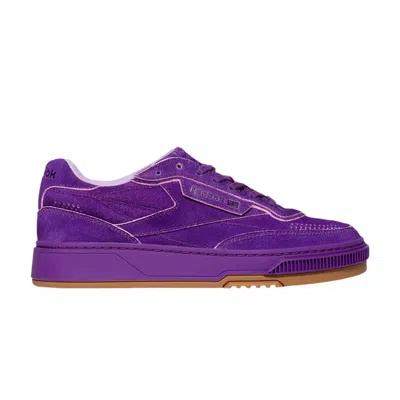 Pre-owned Reebok Club C Ltd 'grape Edge Suede' | Purple | Men's Size 7.5