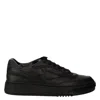 Reebok Club C Ltd Leather Low-top Sneakers In Black