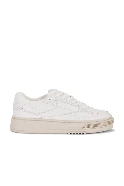 Reebok Club C Ltd Sneaker In White Leather