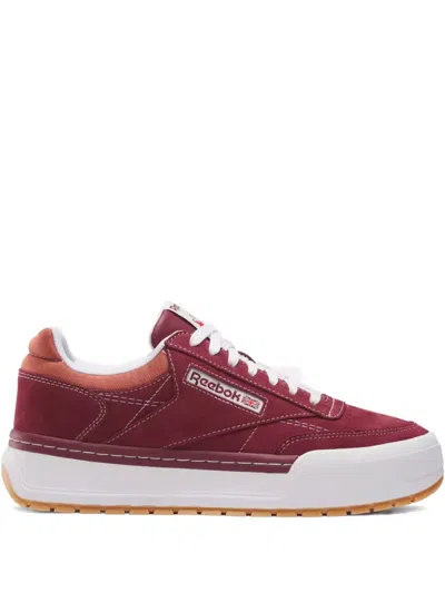 Reebok Club C Megacourt "rich Maroon/brick Red" Sneakers
