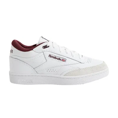 Pre-owned Reebok Club C Mid 2 'white Classic Maroon' | Men's Size 11
