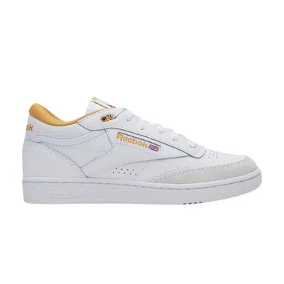 Pre-owned Reebok Club C Mid 2 'white Retro Gold' | Men's Size 10.5