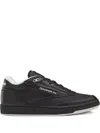 Reebok Club C Mid Ii "core Black" Sneakers In Black