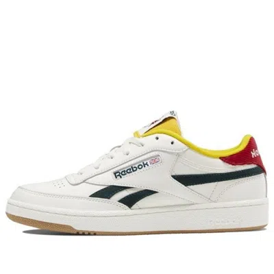 Reebok Club C Revenge Fashion Casual Skate Shoes Unisex White Green In Multi