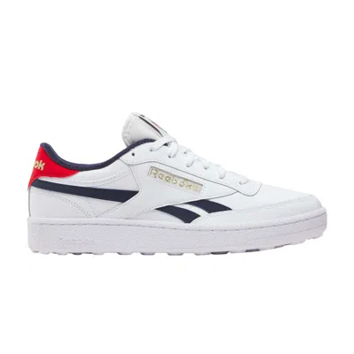 Pre-owned Reebok Club C Revenge Golf 'white Navy Red' | Men's Size 7.5