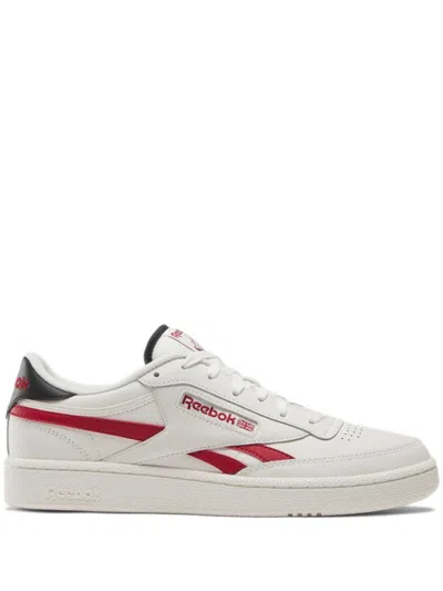 Reebok Off-white Club C Revenge Sneakers In Chalk/flasrd/black