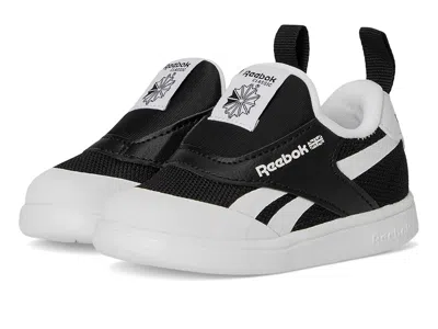 Reebok Club C Revenge Slip On (toddler) Kids Shoes Black/white : 7 Toddler M, Synthetic In Multi