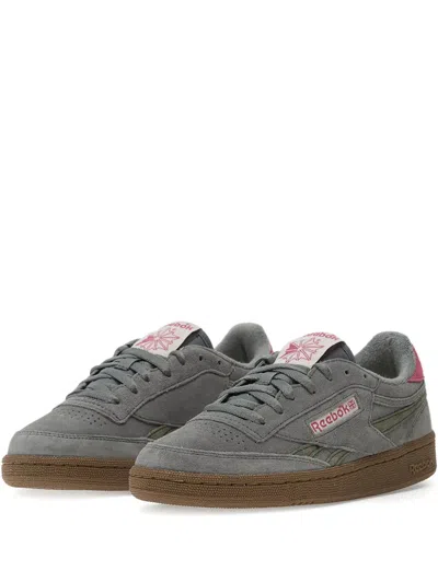 REEBOK CLUB C REVENGE SUEDE PANELLED SNEAKERS
