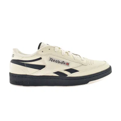 Pre-owned Reebok Club C Revenge Vintage 'chalk Vector Navy' | Cream | Men's Size 8.5 In White
