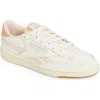 Reebok Club C Revenge Vintage Sneaker In Chalk/bleachedpeach/orange