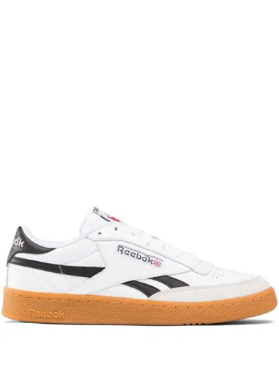 Reebok White Club C Revenge Vintage Sneakers In White/black/gum