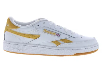 Pre-owned Reebok Club C Revenge (women's) Sneakers In Footwear White/retro Gold In Multi