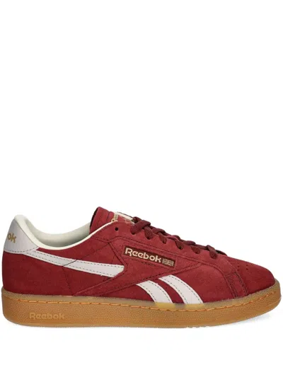 Reebok Club C Suede Sneakers In Red